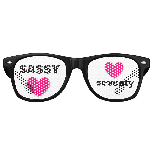 Lunettes De Fête Retro do-it-yourself Créez vos propres tonalités de fête (Devant)