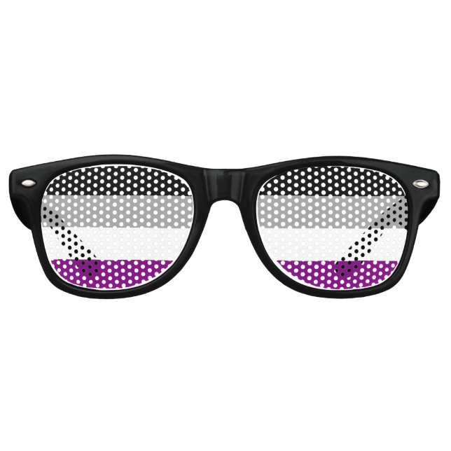 Lunettes De Fête Retro Drapeau de fierté sexuelle LGBTQ (Devant)