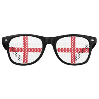 Lunettes De Fête Retro Drapeau de l'Angleterre