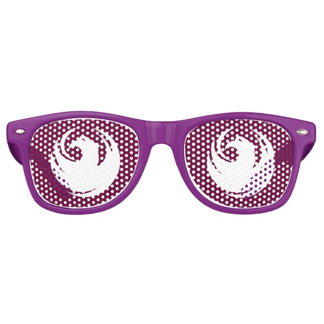 Lunettes De Fête Retro Drapeau de Phoenix, Arizona (Devant)