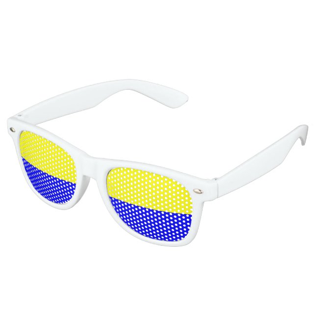 Lunettes De Fête Retro Drapeau de Zandvoort (Angulaire)