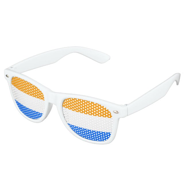 Lunettes De Fête Retro Drapeau du prince (Angulaire)