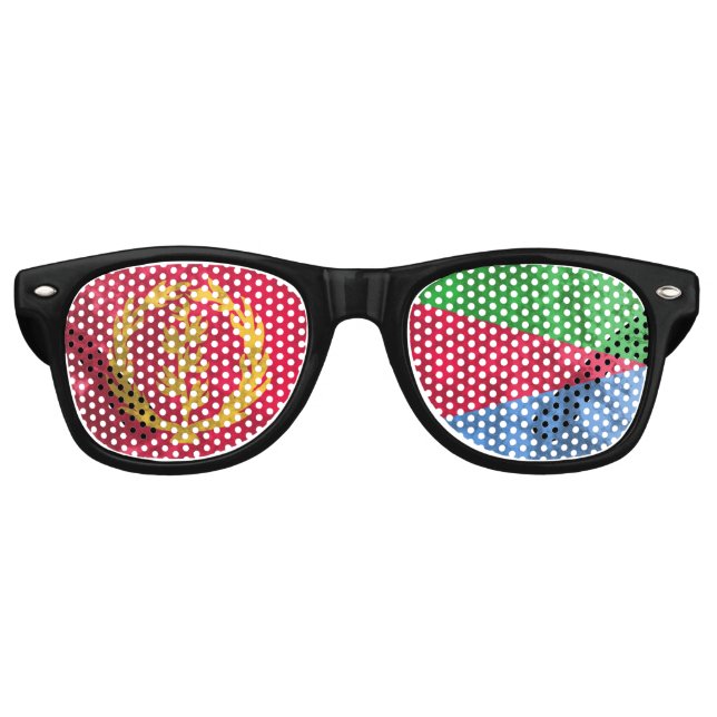 Lunettes De Fête Retro Érythrée (Devant)