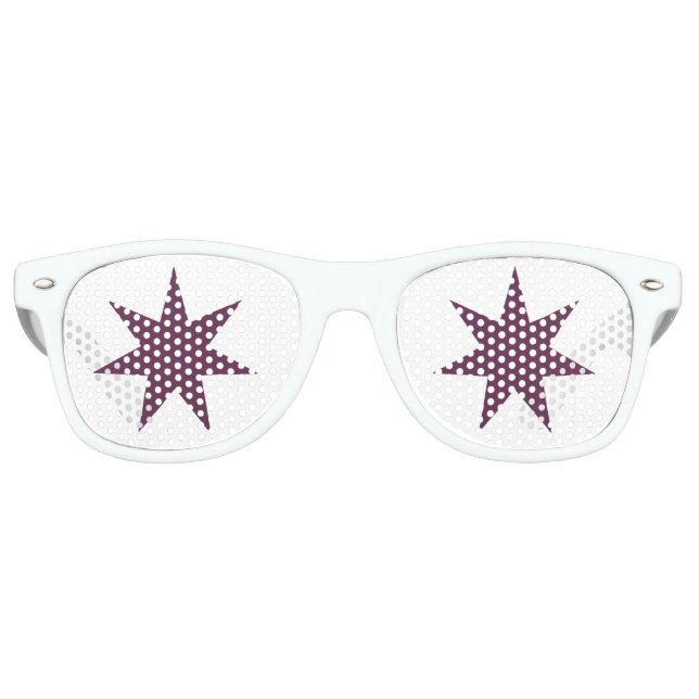Lunettes De Fête Retro Étoiles (Devant)