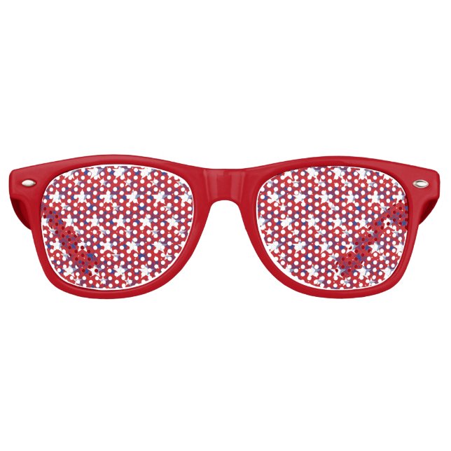Lunettes De Fête Retro Étoiles (Devant)
