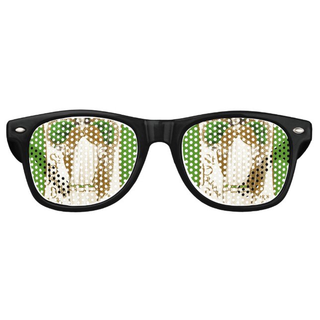 Lunettes De Fête Retro Falln Saint Patrick (Devant)