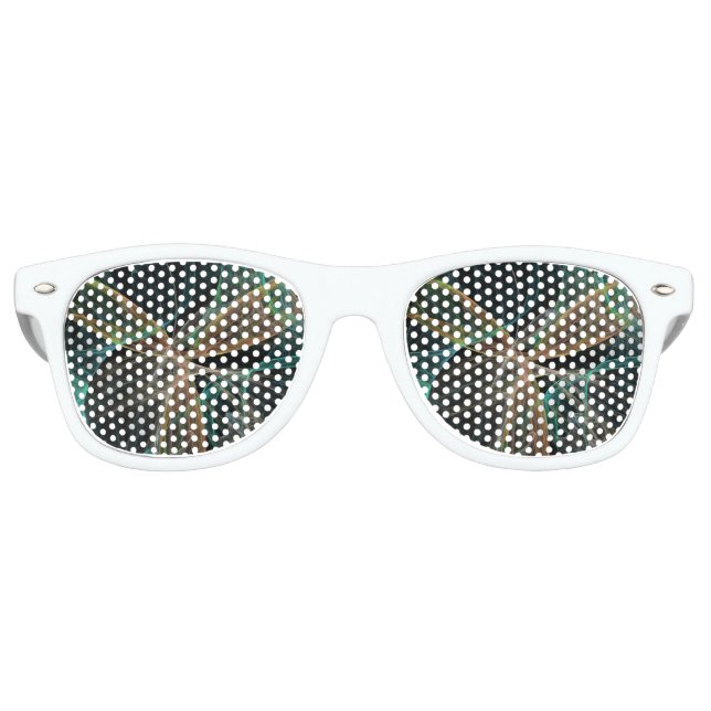 Lunettes De Fête Retro Fantaisie spatiale (Devant)