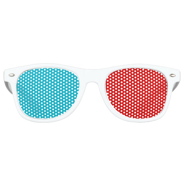 Lunettes De Fête Retro fausse 3D (Devant)