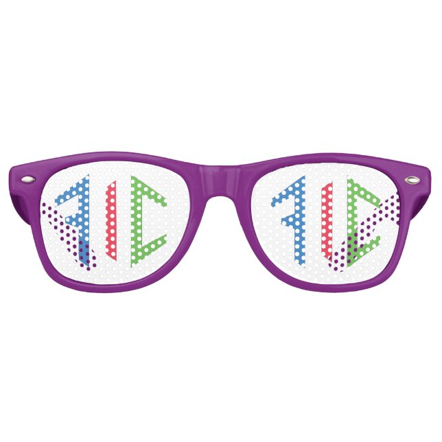 Lunettes De Fête Retro FCI - Fête des adultes (Devant)