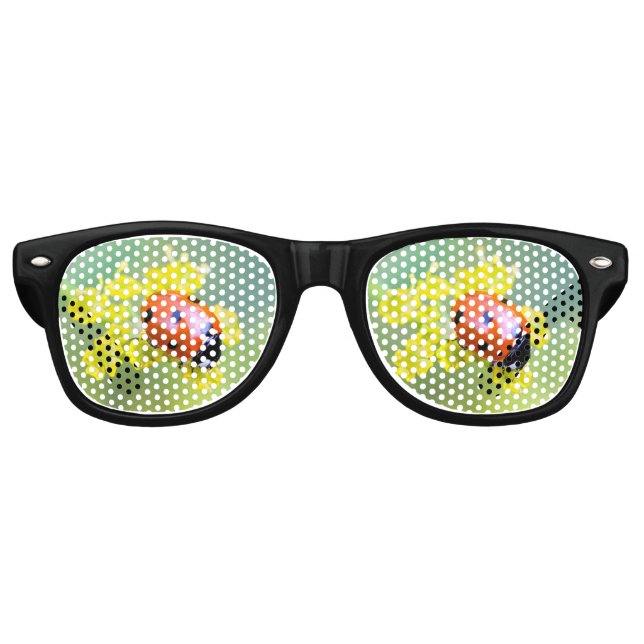 Lunettes De Fête Retro femme au sommet (Devant)