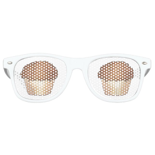 Lunettes De Fête Retro Fruit Fraîche Croustillant Muffin Vente de pain Fo (Devant)