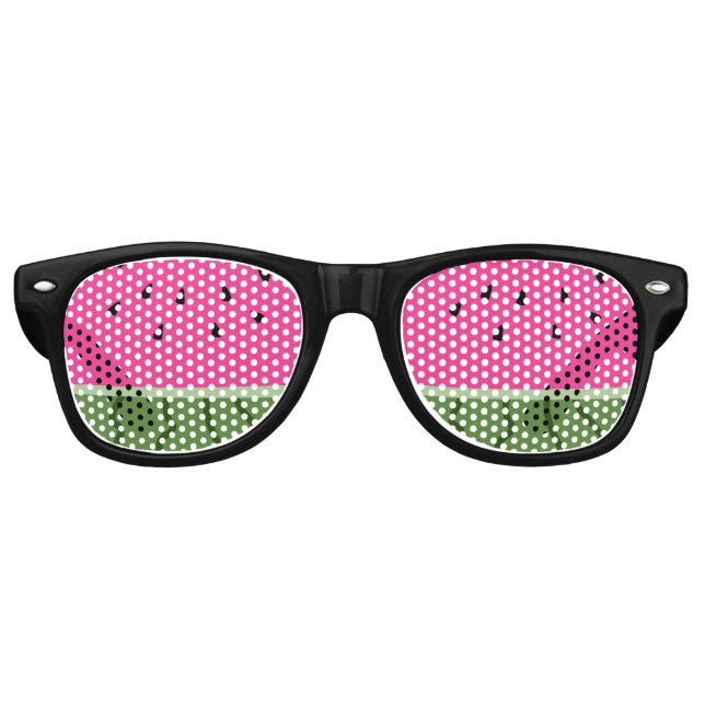 Lunettes De Fête Retro Fruit Watermelon (Devant)