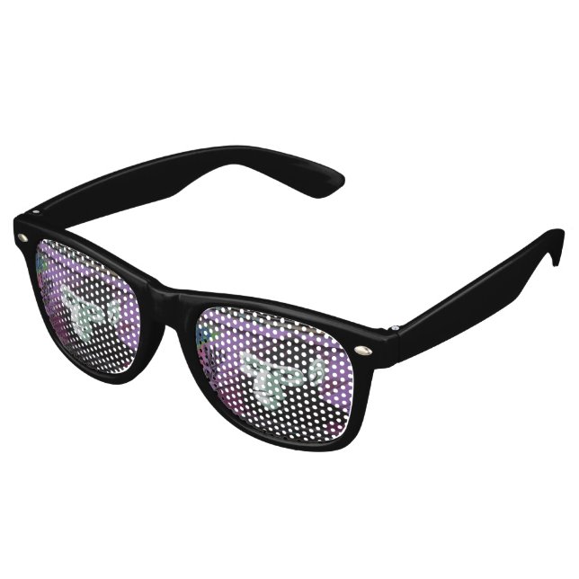 Lunettes De Fête Retro Graffiti Ape (Angulaire)