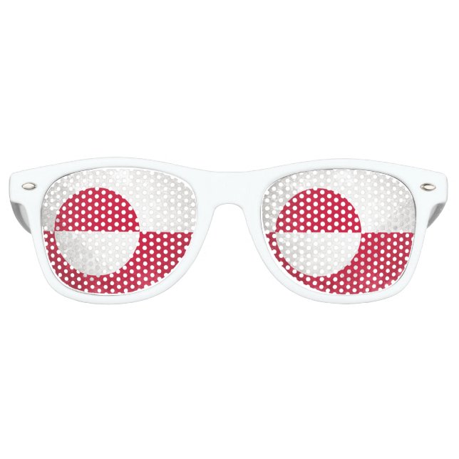 Lunettes De Fête Retro Groenland (Devant)