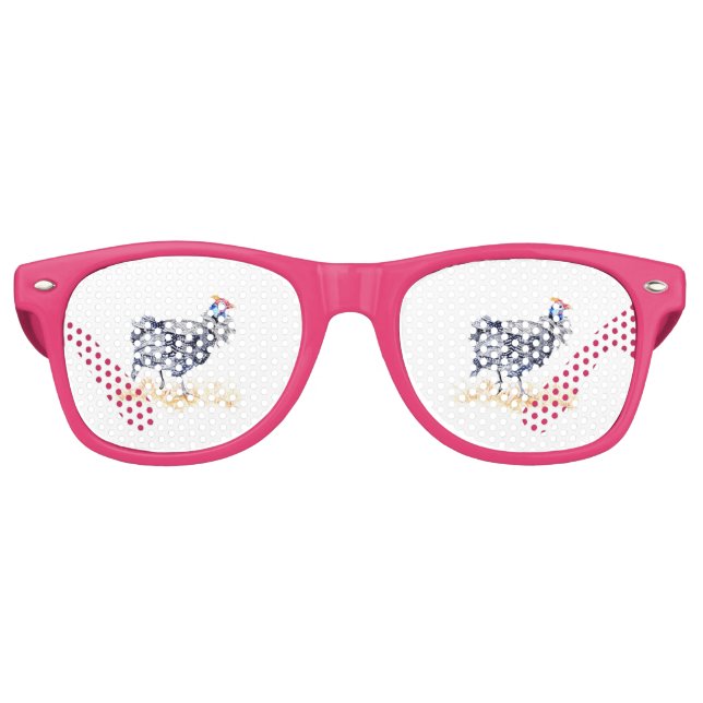 Lunettes De Fête Retro Guinée (Devant)