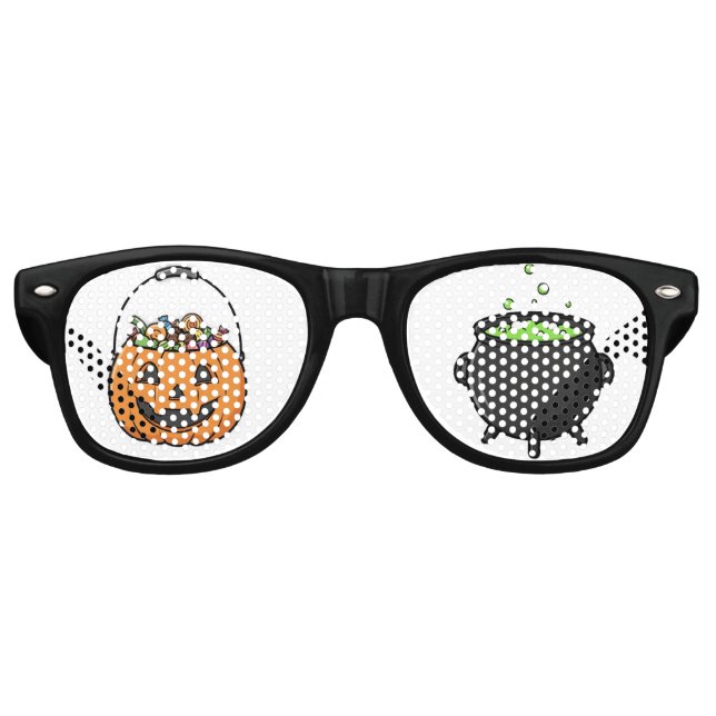 Lunettes De Fête Retro Halloween glasses  (Devant)