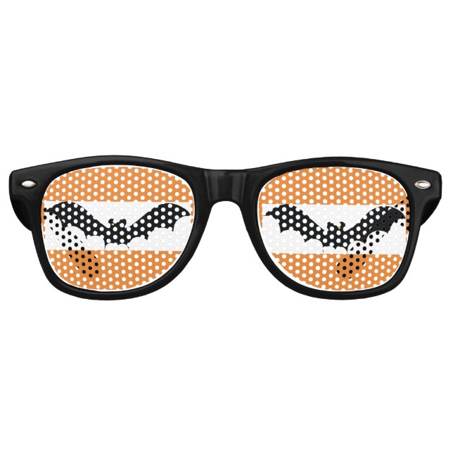 Lunettes De Fête Retro Halloween Party Bat Shades (Devant)