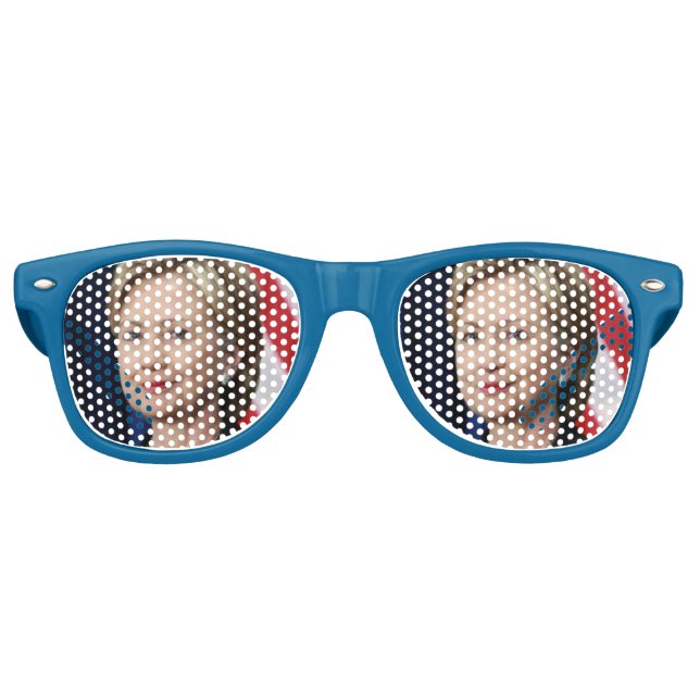 Lunettes De Fête Retro Hillary Clinton (Devant)