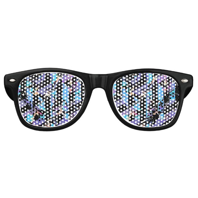 Lunettes De Fête Retro Horreur visuelle  (Devant)