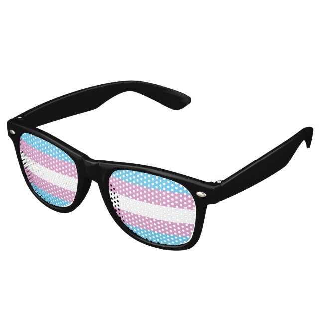 Lunettes De Fête Retro Indicateur de la tarification trans (Angulaire)