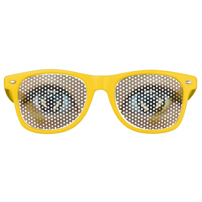 Lunettes De Fête Retro Je Peux TE Voir (Devant)