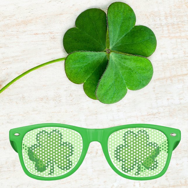 Lunettes De Fête Retro Jolie fête de la St.Patrick (Créateur téléchargé)