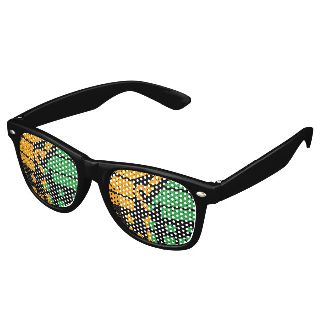 Lunettes De Fête Retro Laissez Votre Empreinte (Angulaire)
