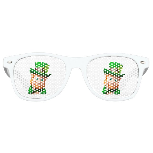 Lunettes De Fête Retro Leprechaun (Devant)