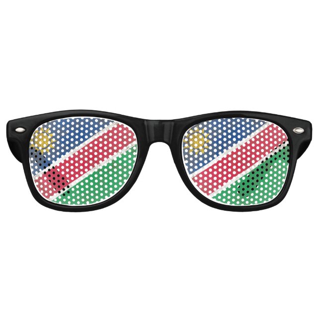 Lunettes De Fête Retro Namibie (Devant)