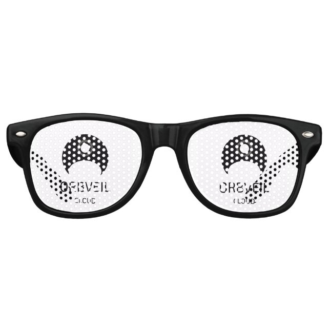 Lunettes De Fête Retro Orbveil Cloud  (Devant)