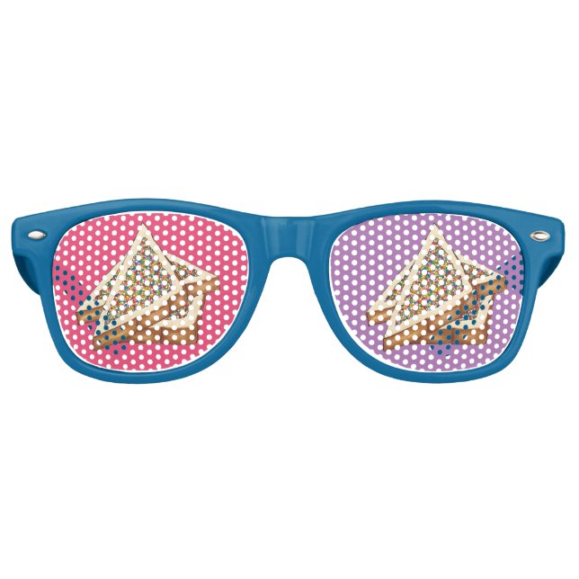 Lunettes De Fête Retro Pain de fée centaines et milliers de nourriture au (Devant)