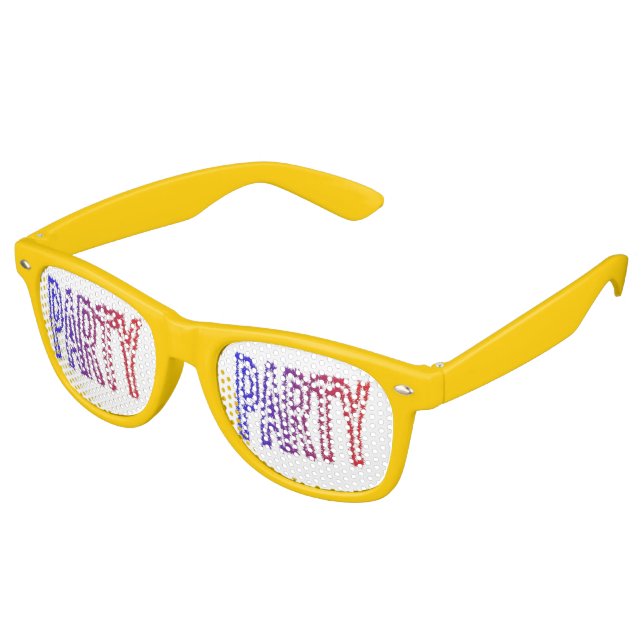 Lunettes De Fête Retro Partie (Angulaire)