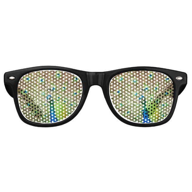 Lunettes De Fête Retro Peacock (Devant)