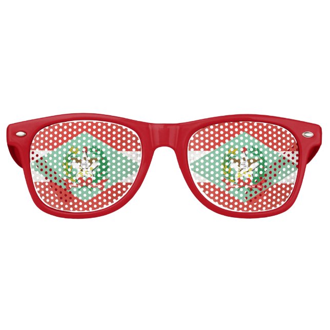 Lunettes De Fête Retro Père Noël Catarina (Devant)