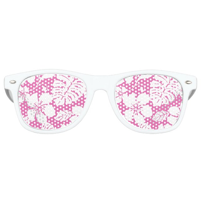 LUNETTES DE FÊTE RETRO PINK BIKINI (FLAMANT ROSE ROSE) (Devant)