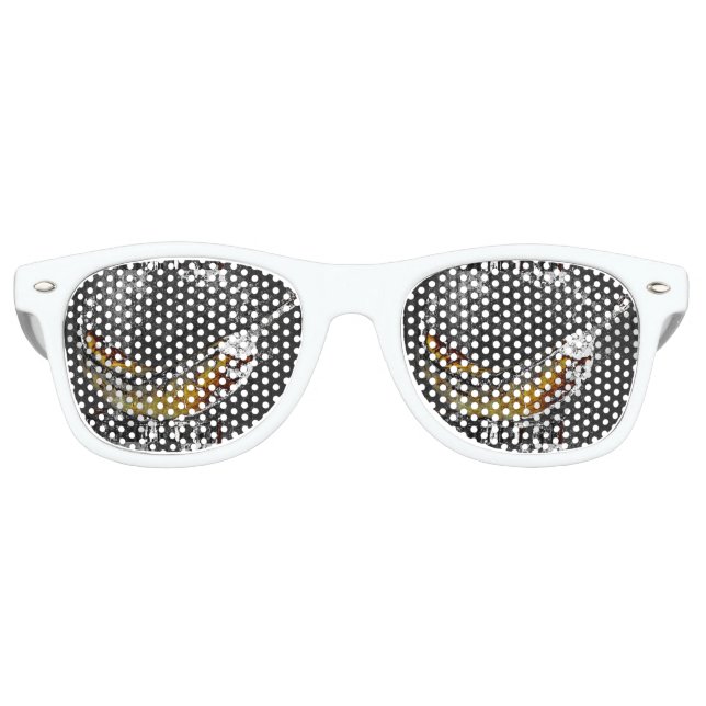 Lunettes De Fête Retro plaine plane (Devant)