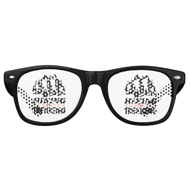 Lunettes De Fête Retro Randonnée ou trekking (Devant)