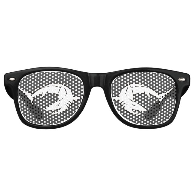 Lunettes De Fête Retro Requin (Devant)