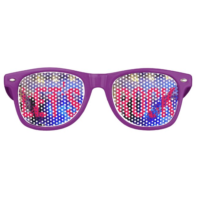 Lunettes De Fête Retro Rock (Devant)