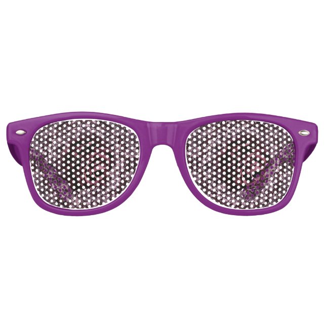 Lunettes De Fête Retro Rosace Mandala  (Devant)