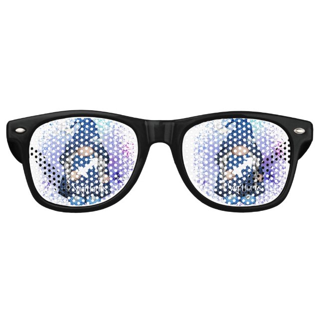 Lunettes De Fête Retro Sagittarius Gnome (Devant)