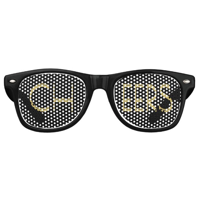 LUNETTES DE FÊTE RETRO SANTÉ (Devant)