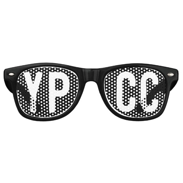 Lunettes De Fête Retro Shades du parti YPCC (Devant)
