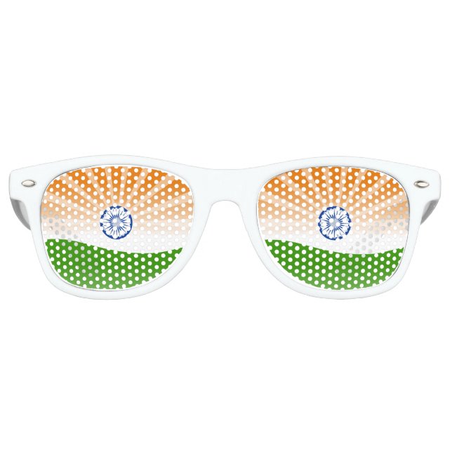 Lunettes De Fête Retro Soleil "indien" (Devant)