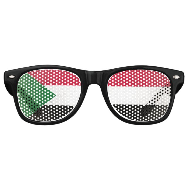 Lunettes De Fête Retro Soudan (Devant)