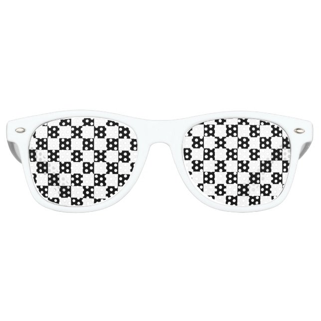 Lunettes De Fête Retro Teintes de la fête des adultes (Devant)