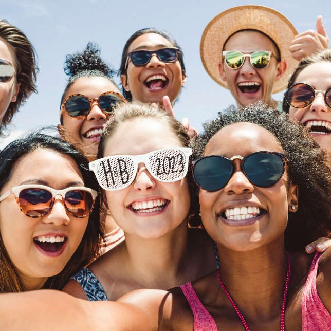 Lunettes De Fête Retro Tendance photo Mariage blanche "Mettez-les sur et  (Créateur téléchargé)