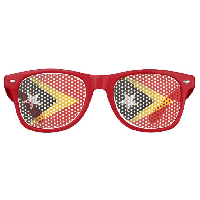 Lunettes De Fête Retro Timor oriental (Devant)