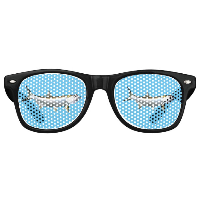 Lunettes De Fête Retro Tournoi de Tarpon de pêche d'été (Devant)