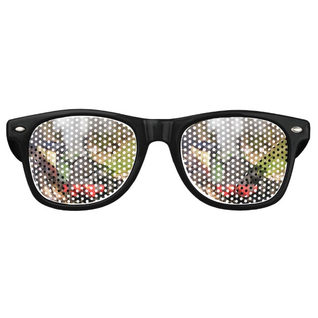 LUNETTES DE FÊTE RETRO TRAINS À VAPEUR (Devant)